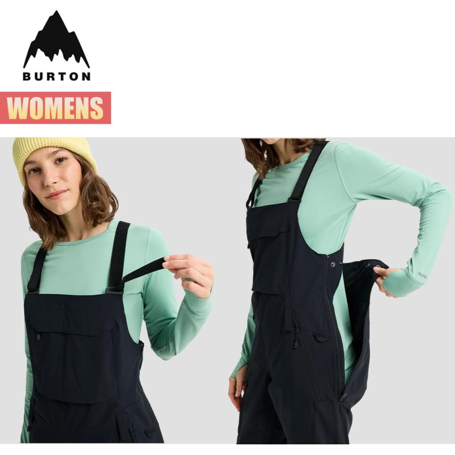 BURTON（バートン） スノーボードウェア レディース ビブパンツ 26-27