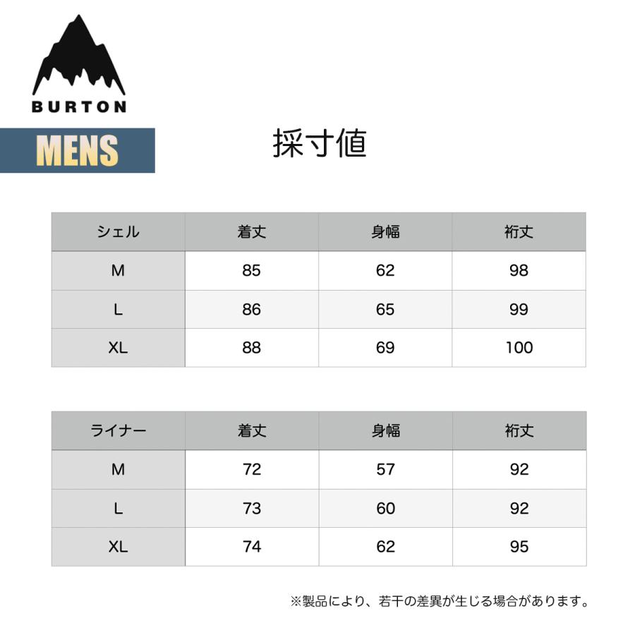 BURTON（バートン） スノーボードウェア メンズ 26-27 Burton リザーブ
