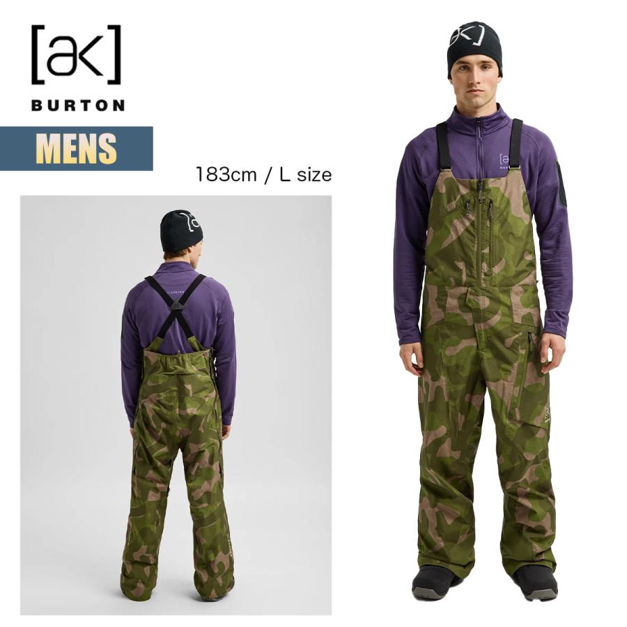 BURTON（バートン） ak スノーボードウェア メンズ ビブパンツ 26-27