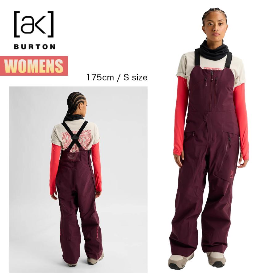 BURTON（バートン） ak スノーボードウェア レディース ビブパンツ 26