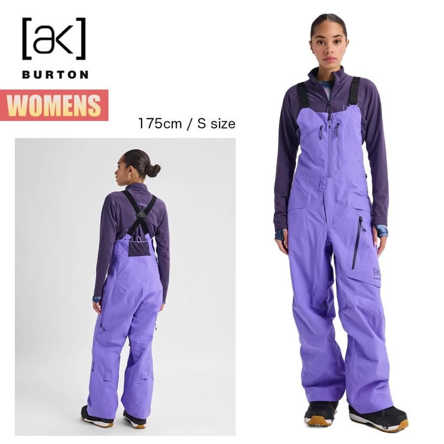 BURTON（バートン） ak スノーボードウェア レディース ビブパンツ 26