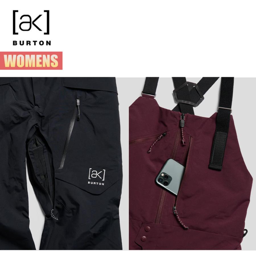 BURTON（バートン） ak スノーボードウェア レディース ビブパンツ 26