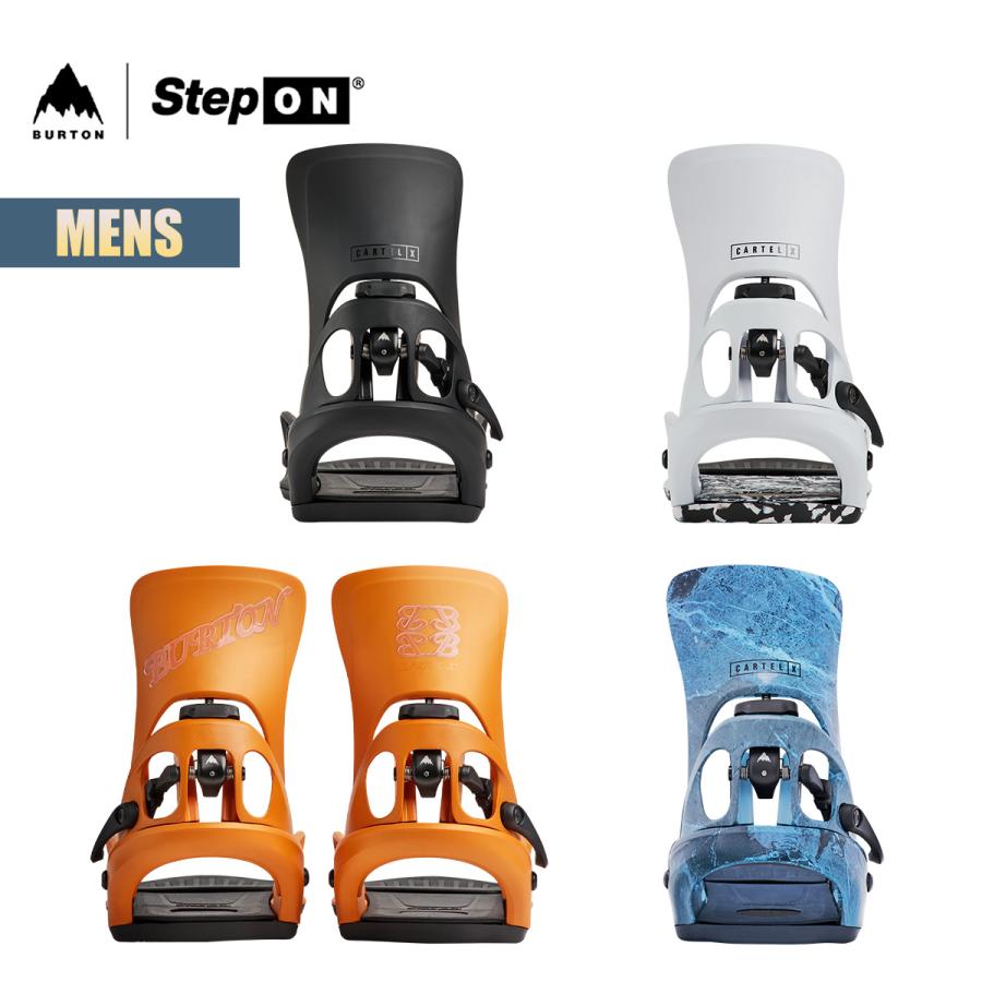 バートン　2枚セット　バインディング　カーテル　春用に BURTON（バートン） ステップオン ビンディング メンズ 26-27 Burton