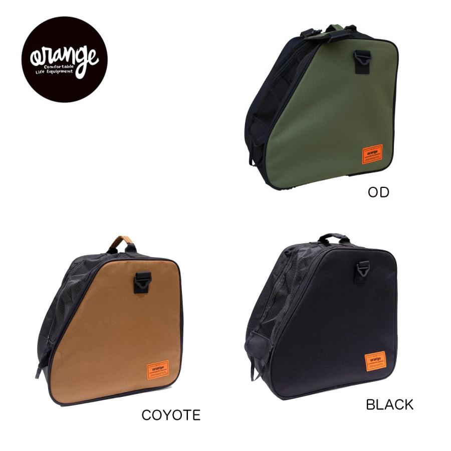 オレンジ ブーツ用バッグ メッシュ orange Mesh boots bag 040147