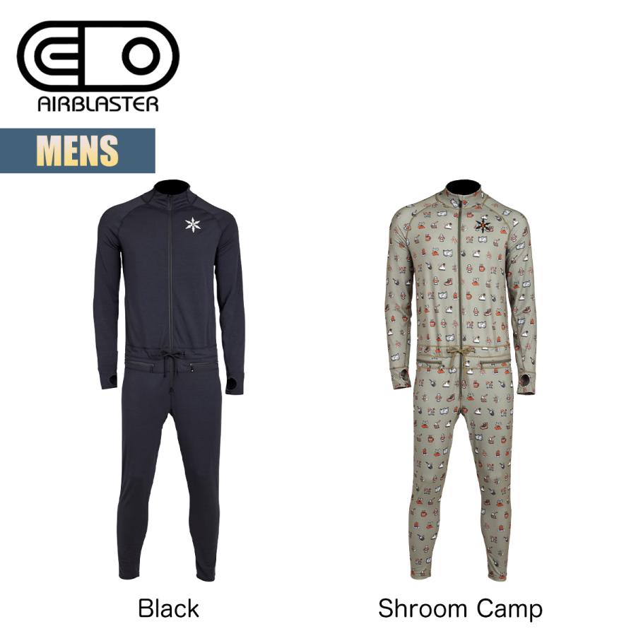 AIRBLASTER ニンジャスーツ ninja suit フード付き サイズL エアブラスター ニンジャスーツ メンズ ベースレイヤー AIR