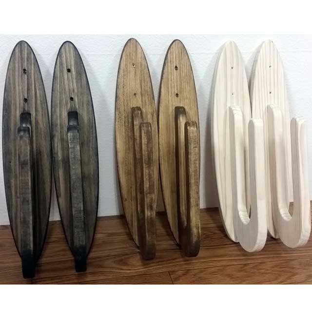 サーフボードラック 木製 壁掛け ビス付き