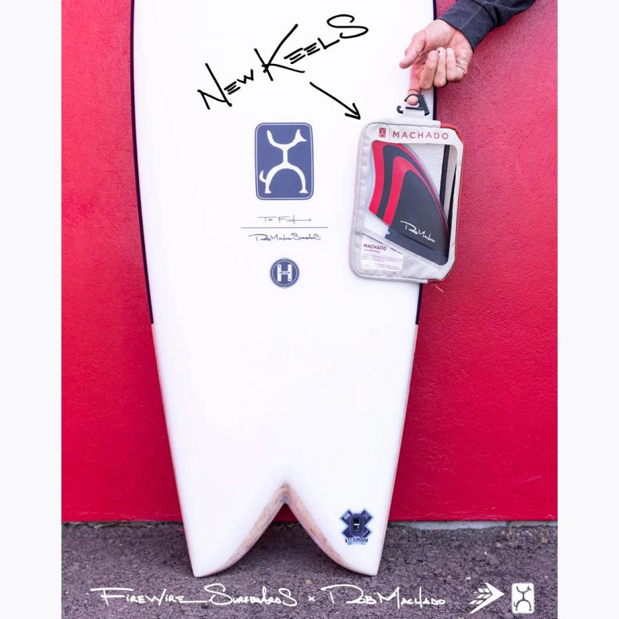 サーフィン フィン ファイヤーワイヤー ロブマチャド キールフィン  