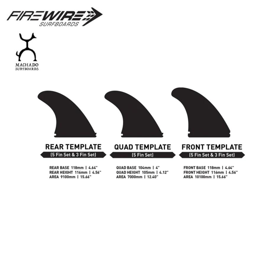 FIREWIRE（ファイヤーワイヤー） サーフィン フィン ロブ・マチャド