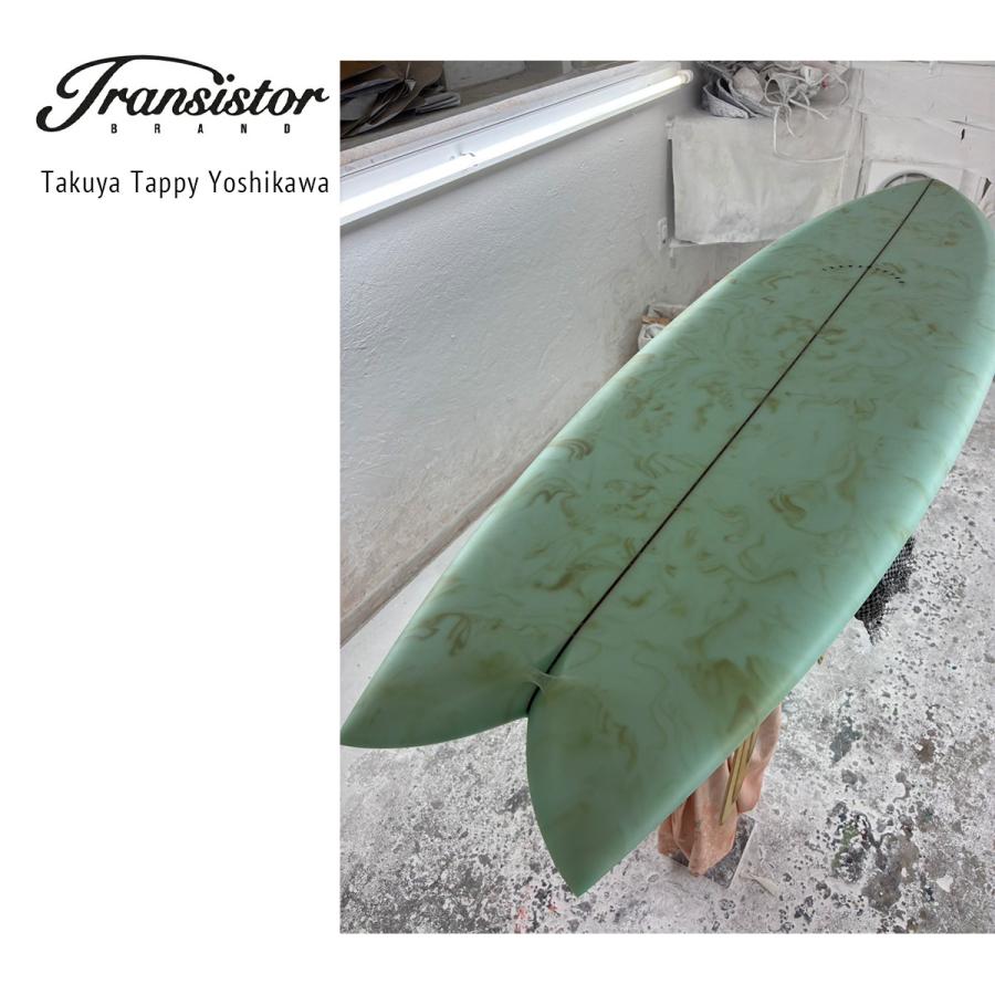 トランシスタ サーフボード フィッシュツインザー タクヤタッピー