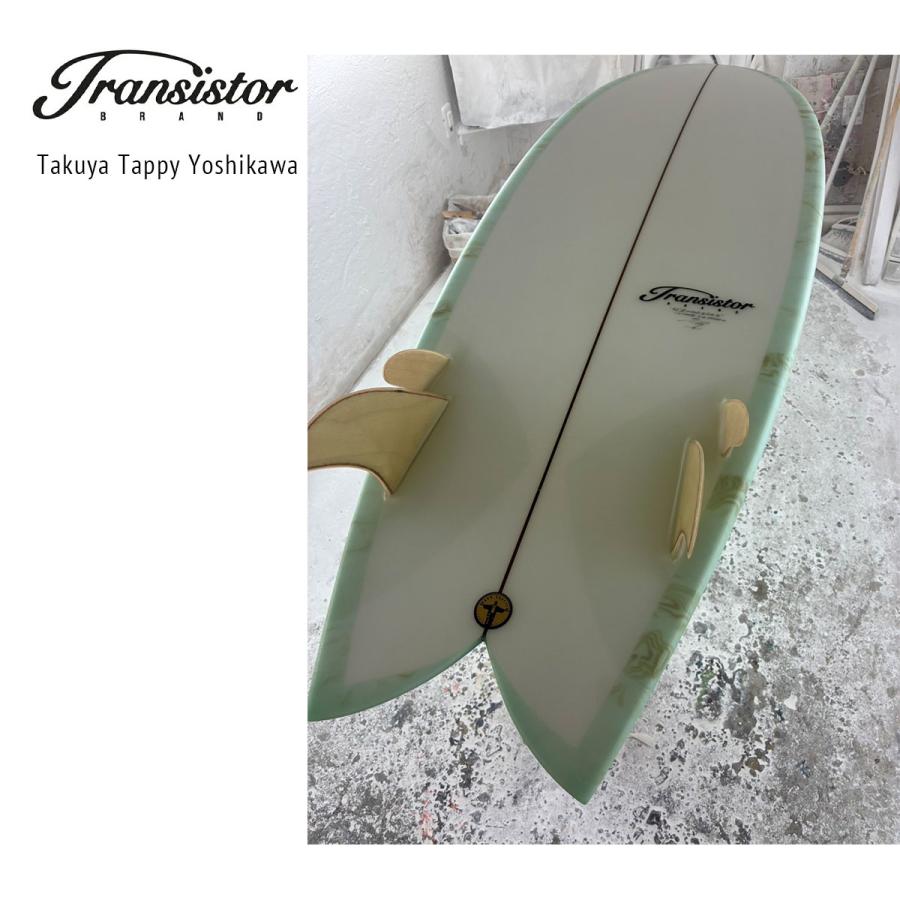 トランシスタ サーフボード フィッシュツインザー タクヤタッピー