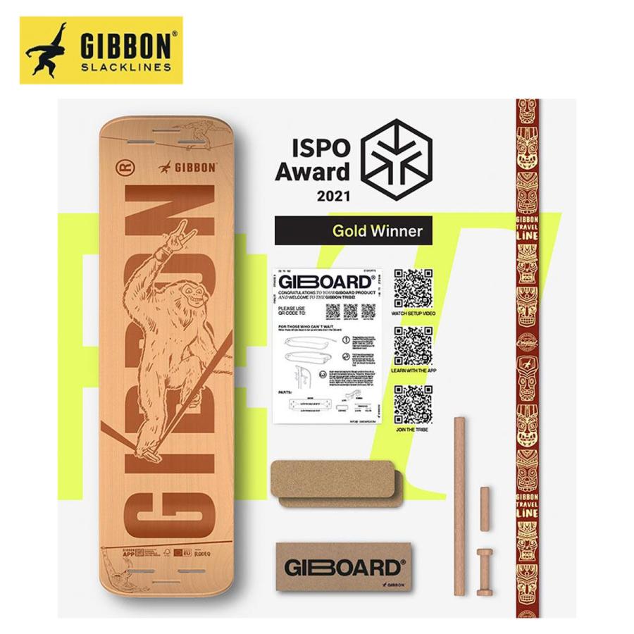GIBBON ギボン ギボード GIBOARD ボード スラックライン バランス 体幹 