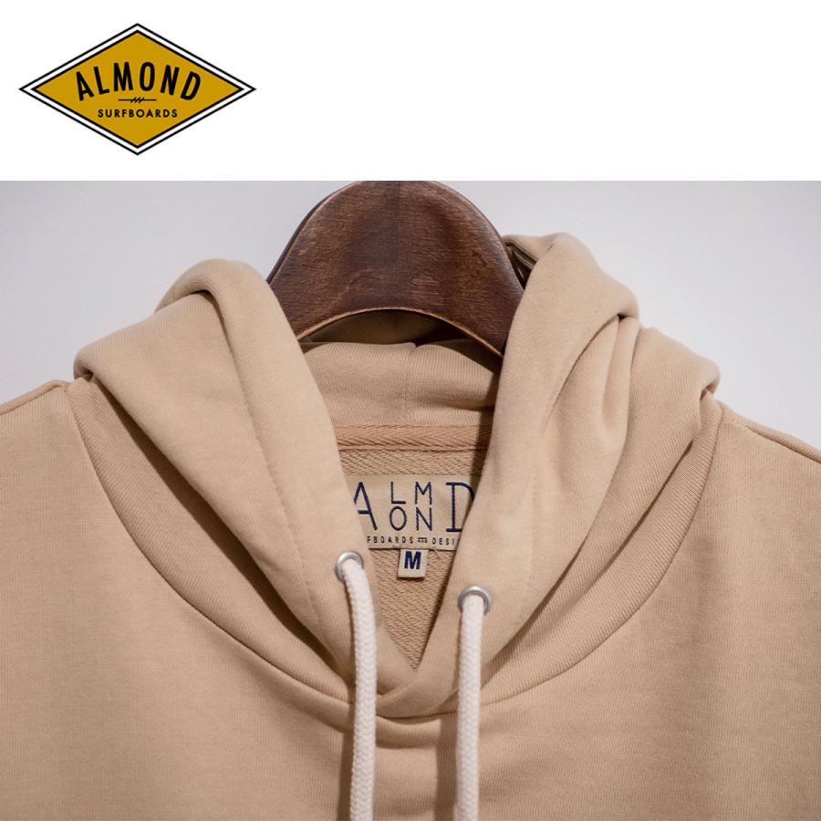 ALMOND（アーモンド） サーフ パーカー メンズ カレッジフーディー