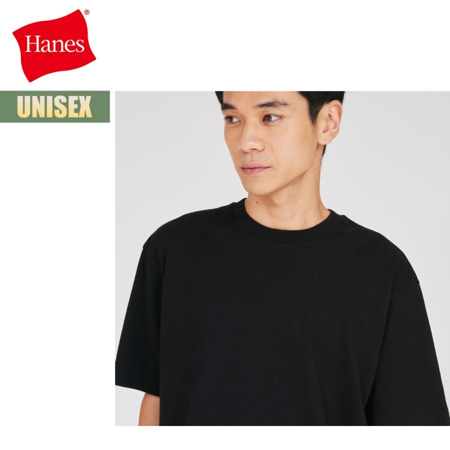 Hanes（ヘインズ） Tシャツ Hanes T-SHIRTS KURO クルーネックTシャツ