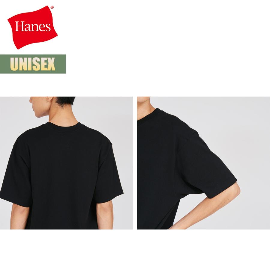 Hanes（ヘインズ） Tシャツ Hanes T-SHIRTS KURO クルーネックTシャツ