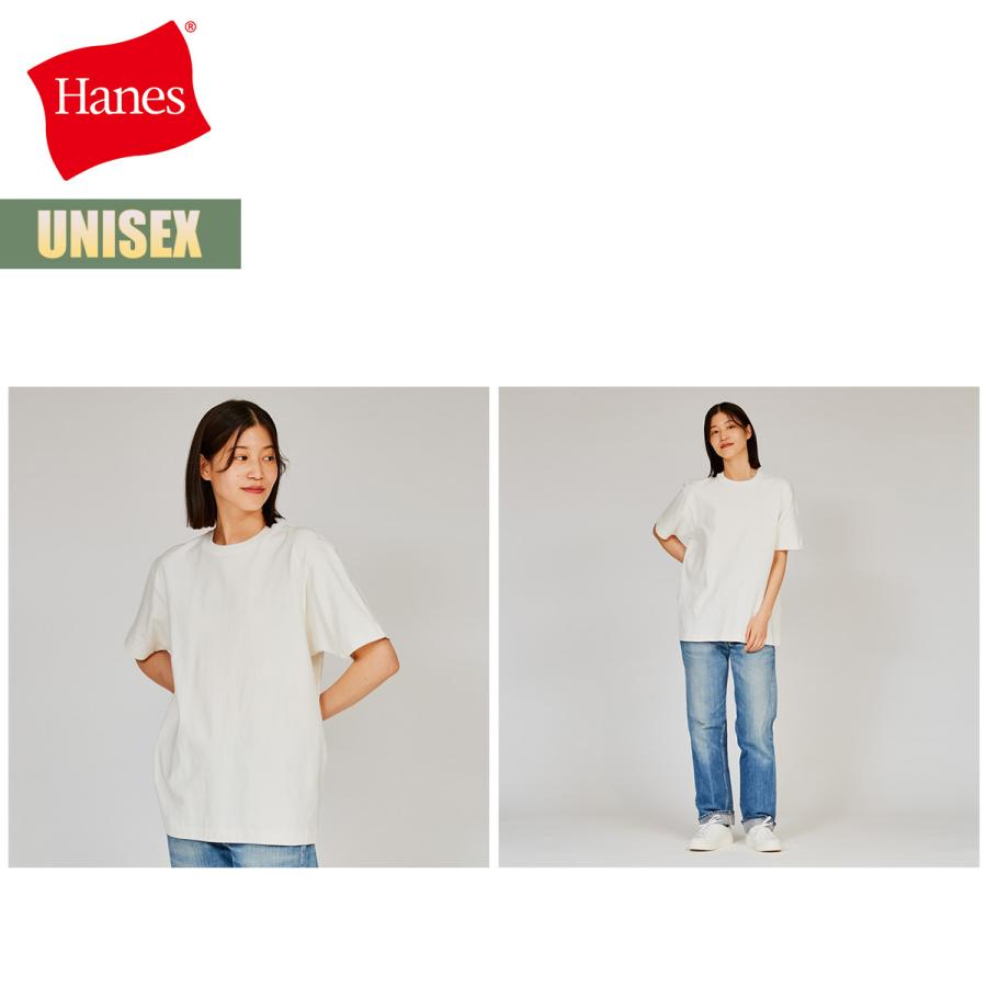 Hanes（ヘインズ） Tシャツ 半袖 Hanes SHIRO クルーネックTシャツ 