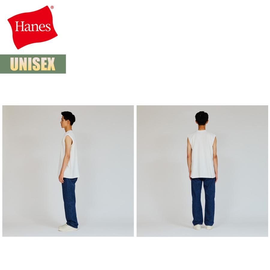 Hanes FOR BIOTOP ノースリーブ 袖なし ２枚セット 白 ネイビー TOPICS | BIOTOP – ビオトープ –