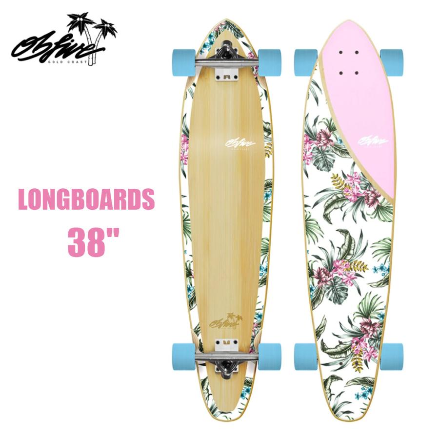 スケートボード オービーファイブ サーフスケート スケボー ロングボード 38インチ OBfive LEILANI LONGBOARDS 38 レイラニ クルーザーモデル サーフィン