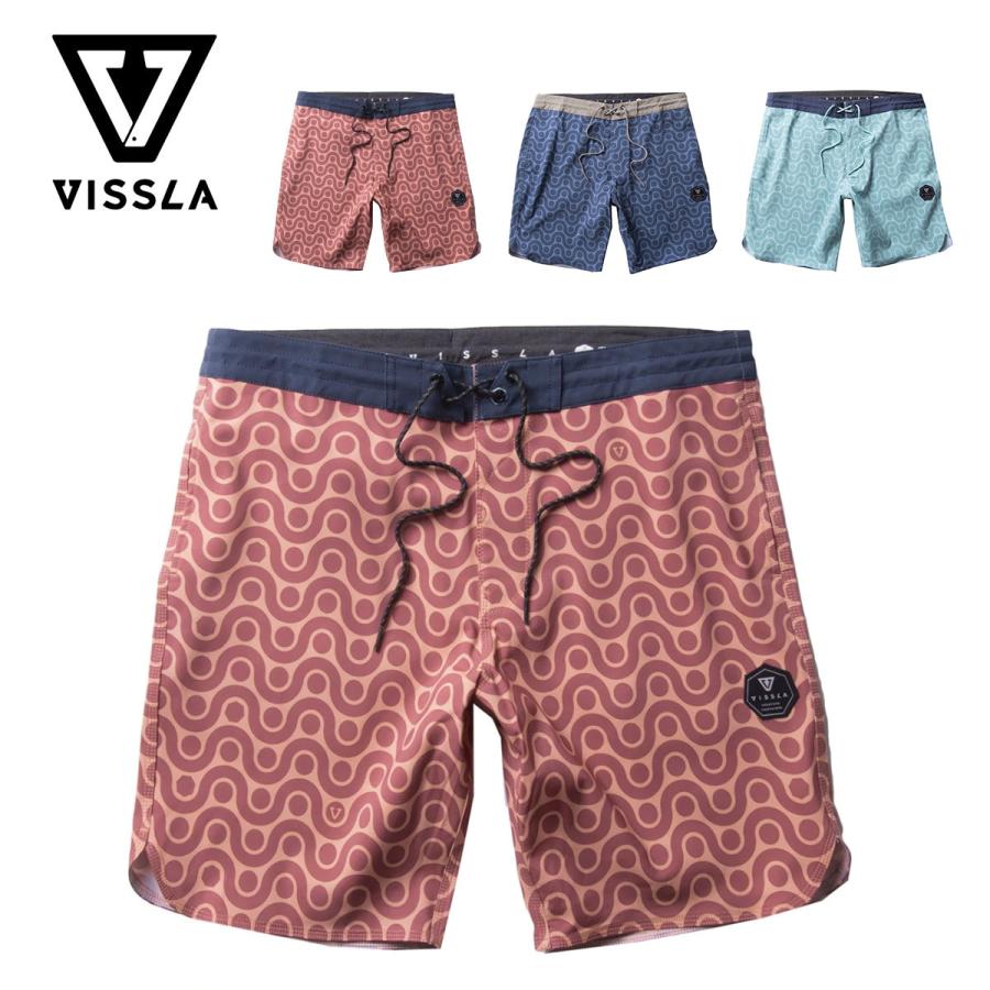 新品 VISSLA ヴィスラ　ボードショーツ 水着 30インチ VISSLA（ヴィスラ） ボードショーツ メンズ VISSLA Washout 17.5