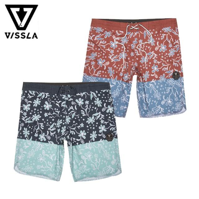 店舗 激安卸販売新品 VISSLA ヴィスラ Wild Coast 20quot; Boardshort ボードショーツ サーフパンツ メンズ 水着 スイムウェア トランクス ビーチ 2019