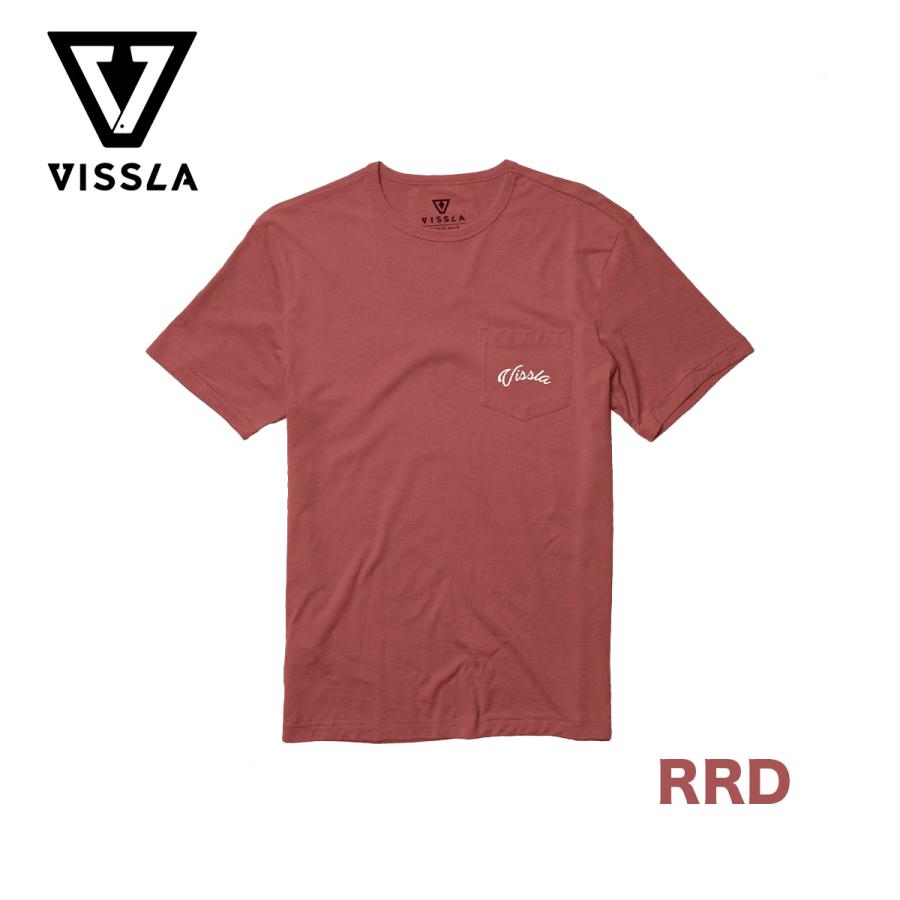 ヴィスラ Tシャツ メンズ 半袖 ポケットTシャツ VISSLA ビスラ ラディカル オーガニックポケットティー RADICAL