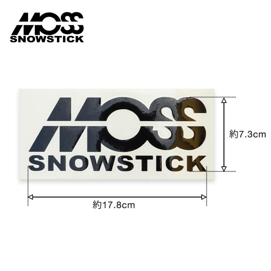 MOSS　モス　ステッカー モス スノースティック ステッカー MOSS SNOWSTICK Sticker