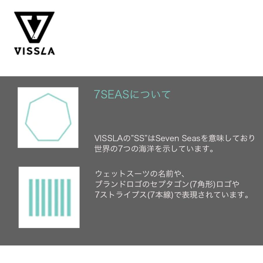 VISSLA（ヴィスラ） ウェットスーツ ベスト Vissla 7 Seas 2mm Front