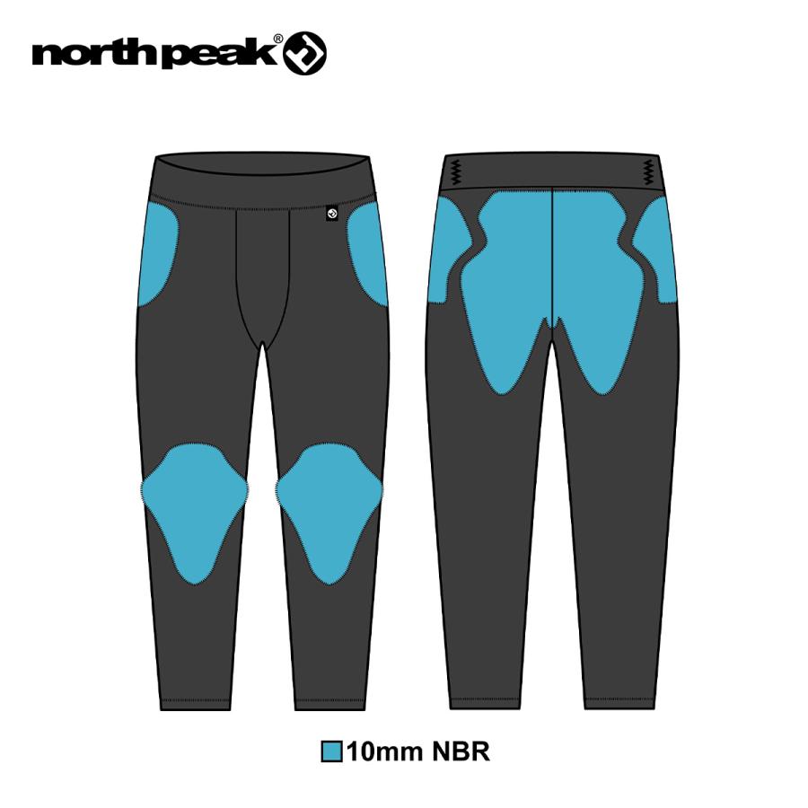 ノースピーク ケツパット キッズ north peak ヒッププロテクター ロングタイプ ジュニア NBRパッド ケツパッド 怪我防止 怪我予防 クッション ボーイズ ガールズ｜masanagoya｜05