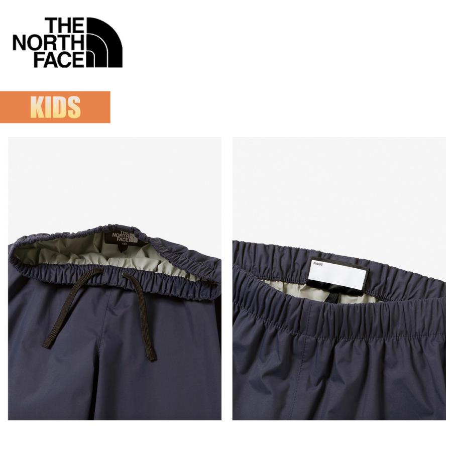 ノースフェイス キッズ レインウェア THE NORTH FACE RAINTEX EUREKA Kids レインテックスユリイカ 雨具 防寒具 防水 透湿 撥水 収納 リフレクトロゴ｜masanagoya｜10