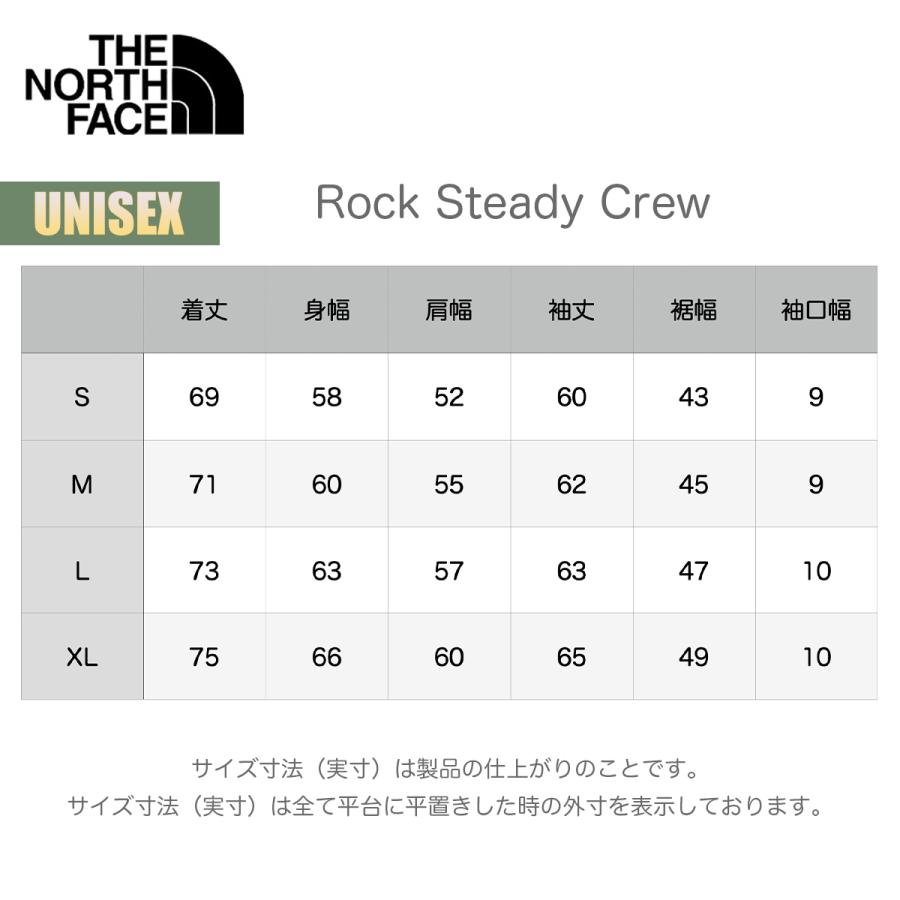 ノースフェイス スウェット トレーナー ユニセックス ロングスリーブロックステディクルー THE NORTH FACE L/S Rock Steady Crew メンズ レディース｜masanagoya｜09