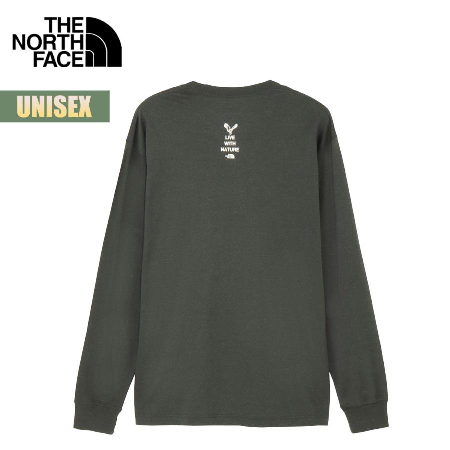 新品★男女兼用 ノースフェイス ロゴ ロング Tシャツ Ｌ THE NORTH FACE（ザ ノースフェイス） ノースフェイス Tシャツ ユニ