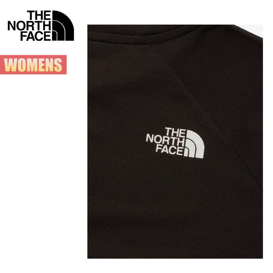 ノースフェイス Tシャツ レディース ショートスリーブGTDロゴクルー THE NORTH FACE S/S GTD Logo Crew 半袖 速乾 ドライ 抗菌防臭 UVケア 通気性 ランニング｜masanagoya｜12