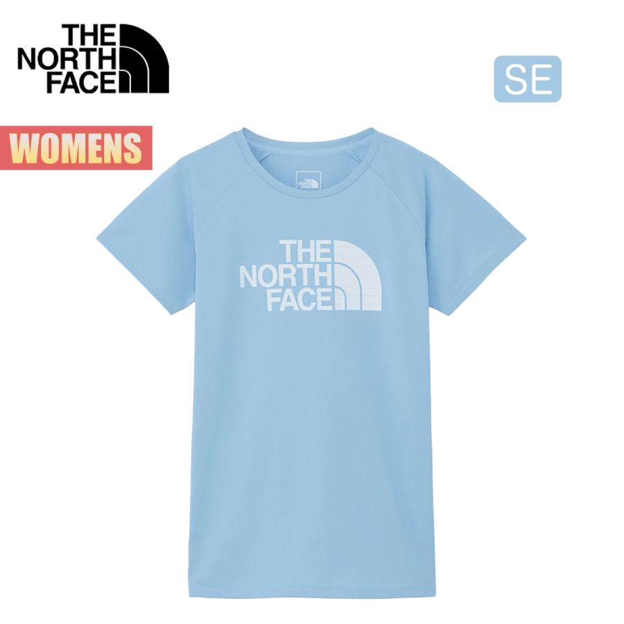 ノースフェイス Tシャツ レディース ショートスリーブGTDロゴクルー THE NORTH FACE S/S GTD Logo Crew 半袖 速乾 ドライ 抗菌防臭 UVケア 通気性 ランニング｜masanagoya｜04