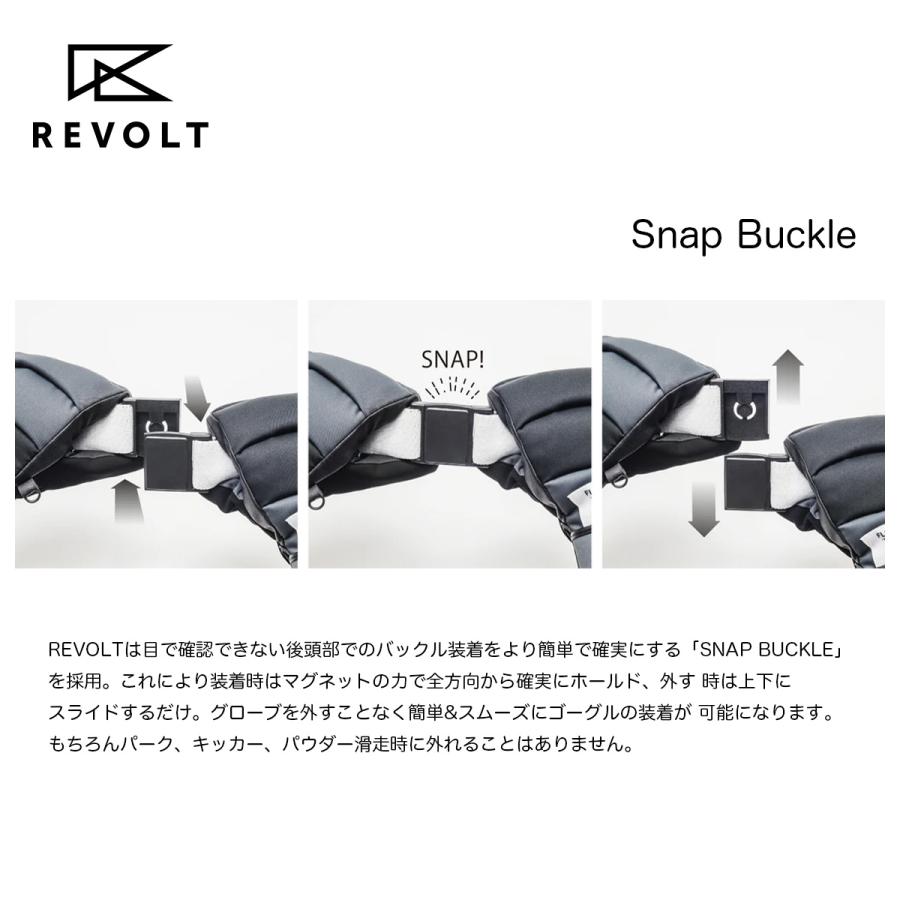 REVOLT super light frame スーパーライトフレーム REVOLT リボルト SUPER LIGHT FRAME BLACK 調光 スノーボード ゴーグル