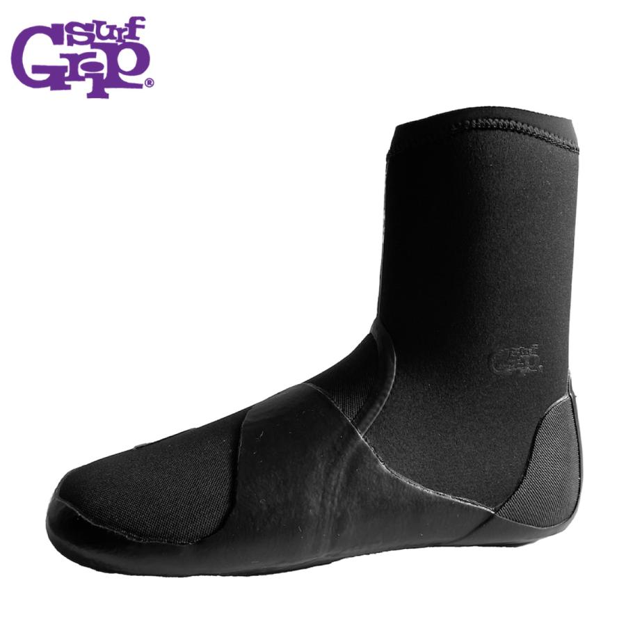 サーフグリップ 防寒ブーツ ソックス Surf Grip GRAPHENE Booties plus Round 5/6mm サーフソックス