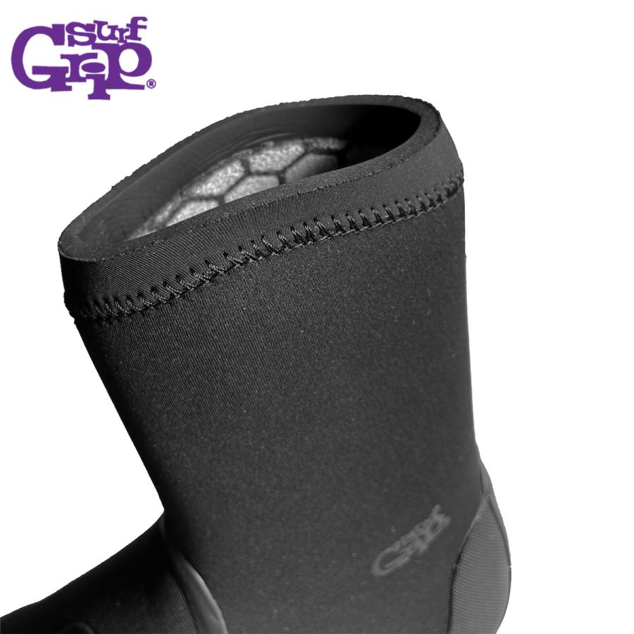 サーフグリップ 防寒ブーツ ソックス Surf Grip GRAPHENE Booties plus Round 5/6mm サーフソックス