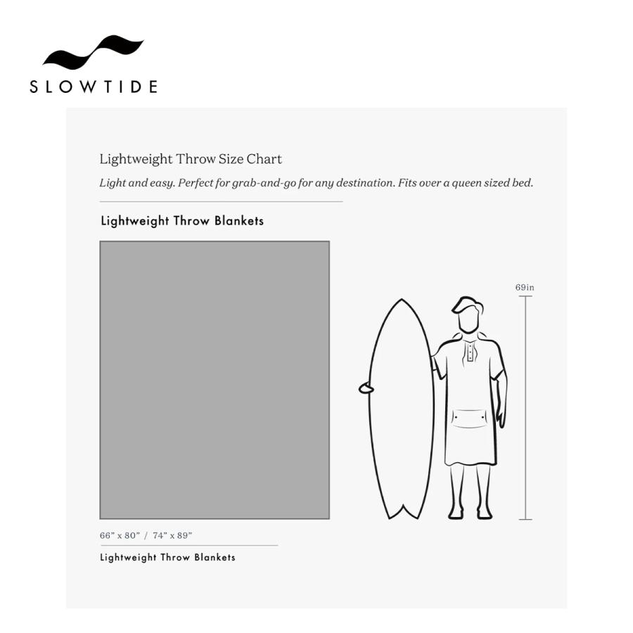 スロータイド タオルブランケット ビーチマット ボブ・マーリー コラボ SLOWTIDE Natural Mystic Throw Blanket ビーチ レジャー ブランケット ベッドカバーの画像