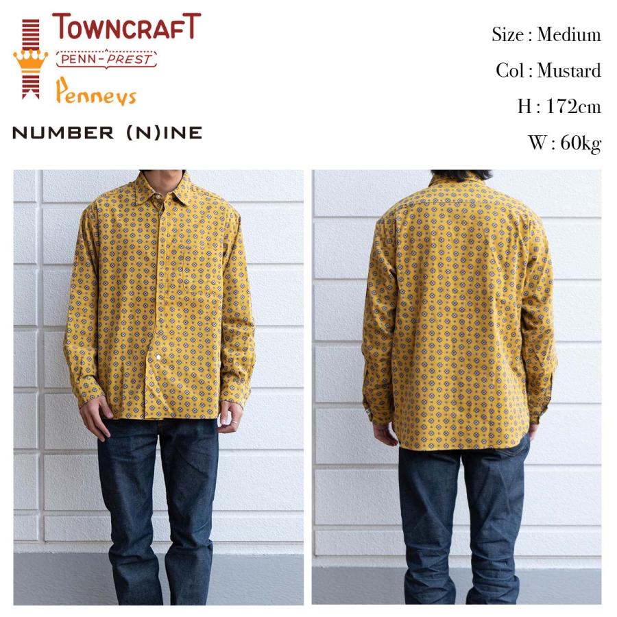 TOWNCRAFT シャツ メンズ NUMBER (N)INE CORDUROY SHIRTS タウン