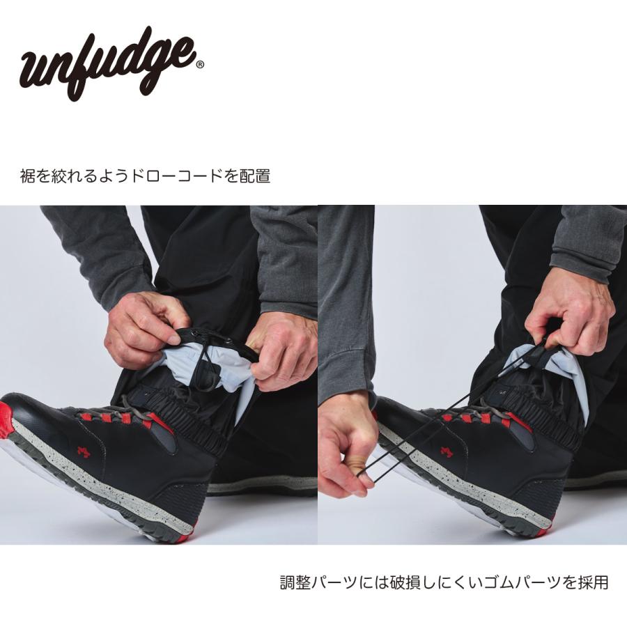 アンファッジ スノーボードウェア ビアフォサーモ ビブパンツ unfudge BIAFO THERMO BIB PANTS スノーボードパンツ 中綿 26-27モデル 正規品 10月中旬入荷予定の画像