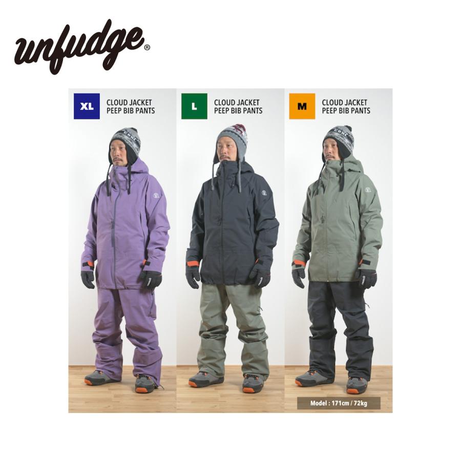 アンファッジ スノーボードウェア unfudge CLOUD JACKET クラウドジャケット メンズ レディース スノーボードジャケット スノーウェア 東レ製３レイヤー スノーボードジャケット unfudge CLOUD クラウドジャケット メンズ レディース スノーウェア 東レ製３レイヤー