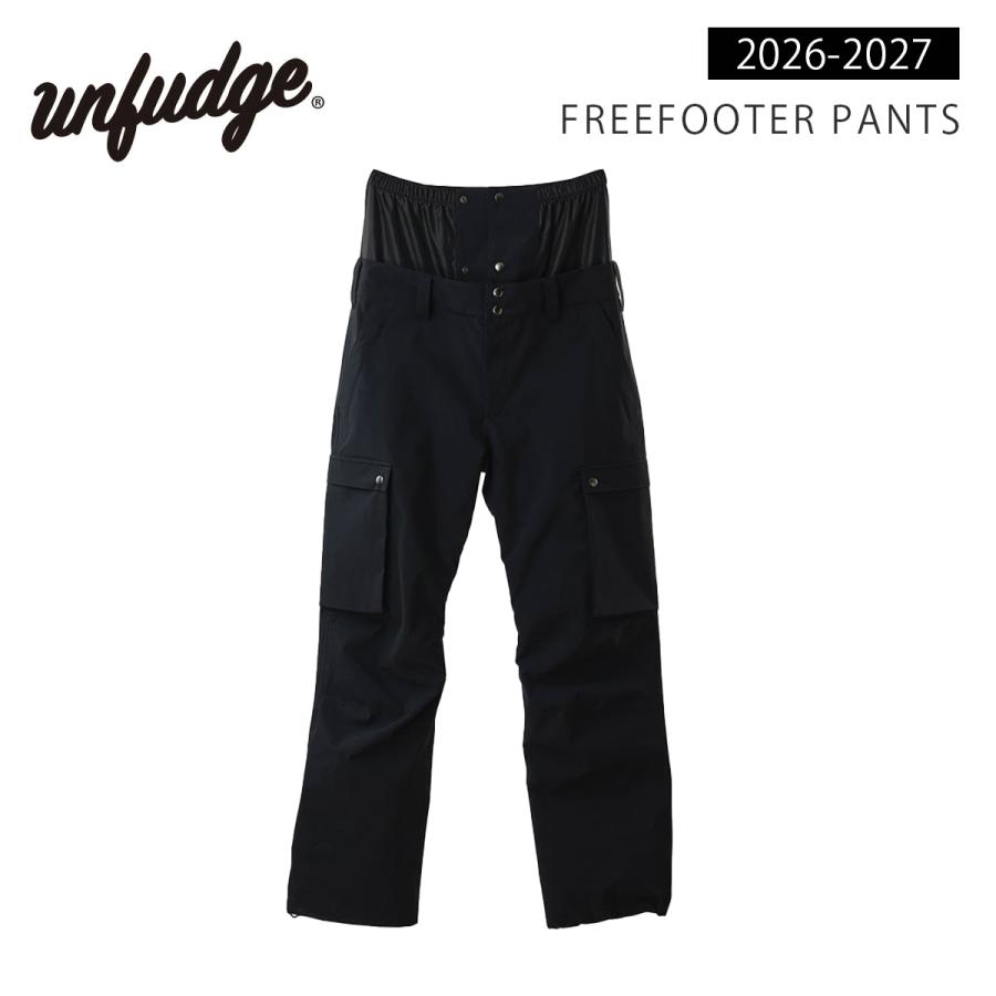アンファッジ スノーボードウェア フリーフッターパンツ unfudge