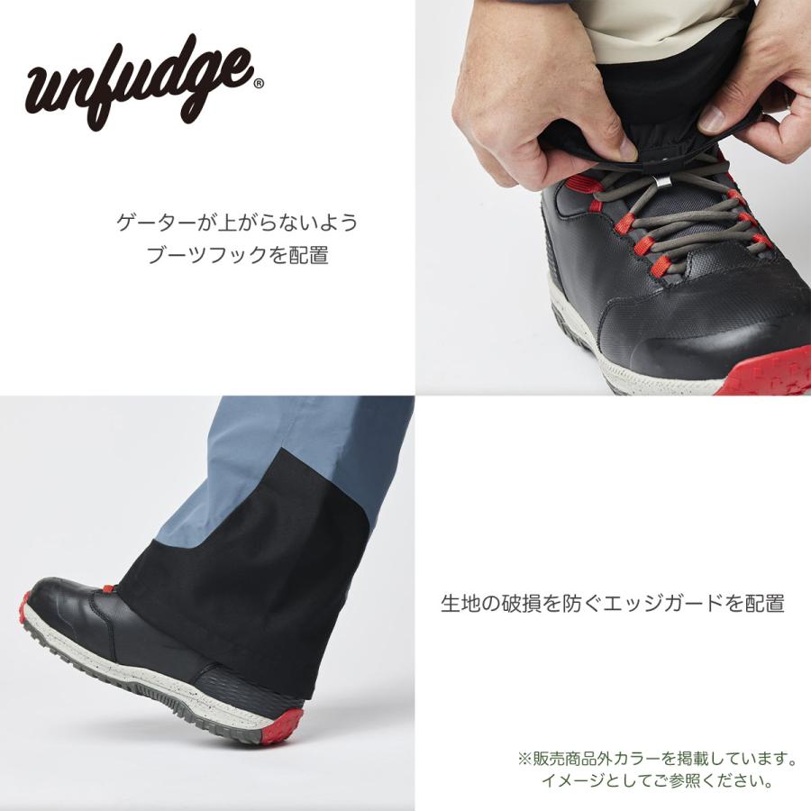 アンファッジ スノーボードウェア unfudge GENTLE BIB PANTS ジェントル ビブパンツ メンズ レディース スノーボードパンツ スノーウェア 9月下旬入荷予定｜masanagoya｜13