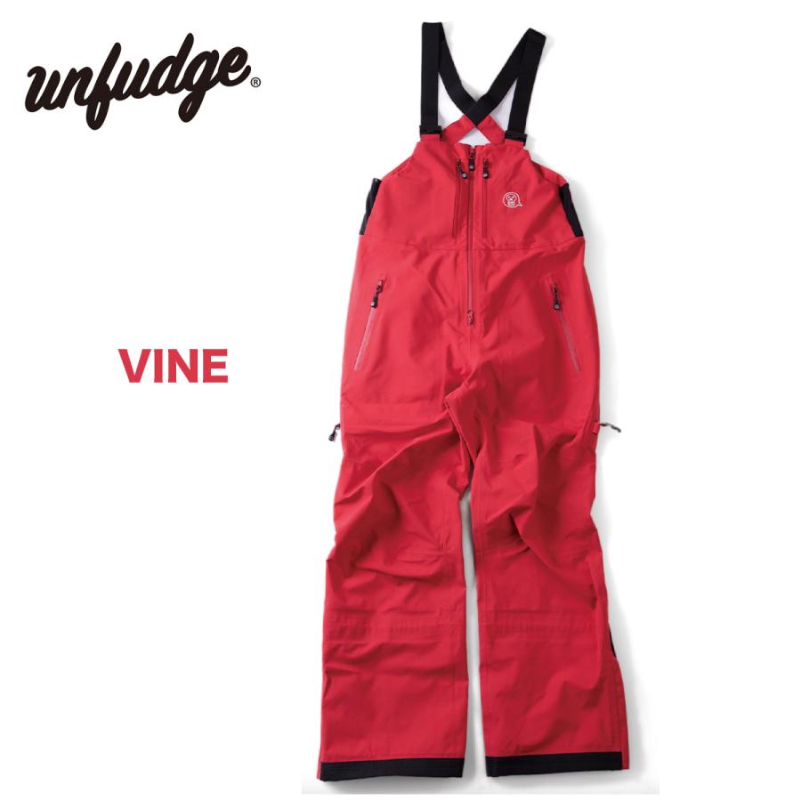 アンファッジ スノーボードウェア unfudge PEEP BIB PANTS ピープ ビブパンツ メンズ レディース スノーボードパンツ