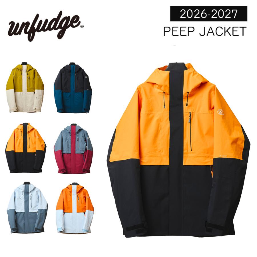 アンファッジ スノーボードウェア ピープジャケット unfudge PEEP