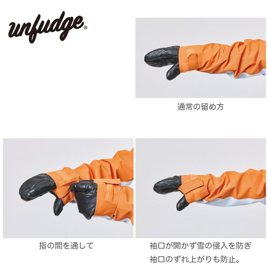アンファッジ スノーボードウェア スモークアノラック unfudge SMOKE