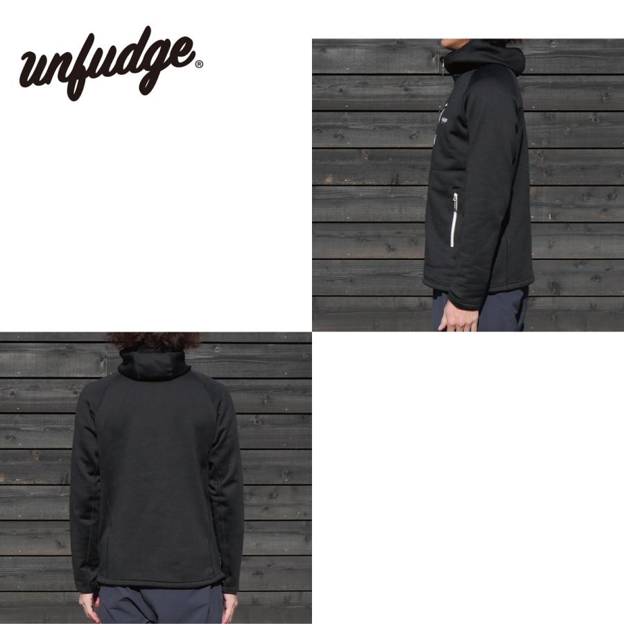 スノーボード unfudge UN3100 UN3100 Mid weight fleece hoody / Navy | unfudge ONLINE STORE