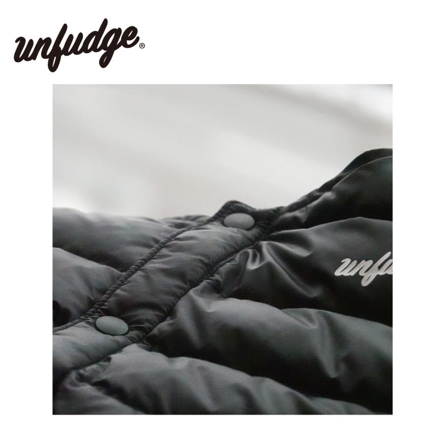 アンファッジ ダウンベスト unfudge UN3610 Pocketable Down Vest