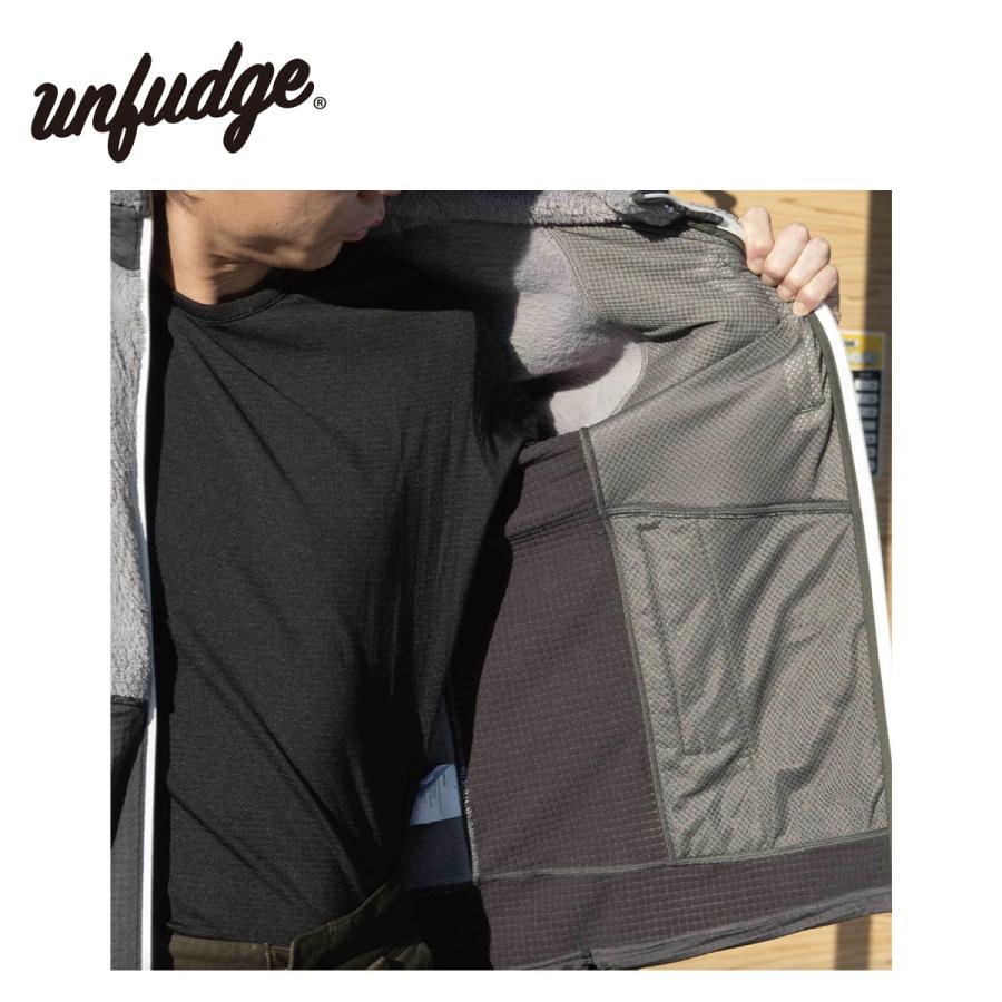 アンファッジ ハイロフトフリースジャケット unfudge UN3700 High loft
