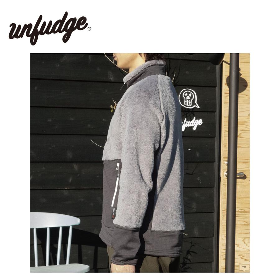 アンファッジ ハイロフトフリースジャケット unfudge UN3700 High loft