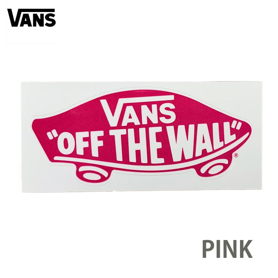 バンズ ヴァンズ デッキ オフ ザ ウォール ステッカー スモール 小 VANS SK8Deck Off The Wall Sticker Small ブルー レッド グレー ピンク トロピカル カモ USA｜masanagoya｜05