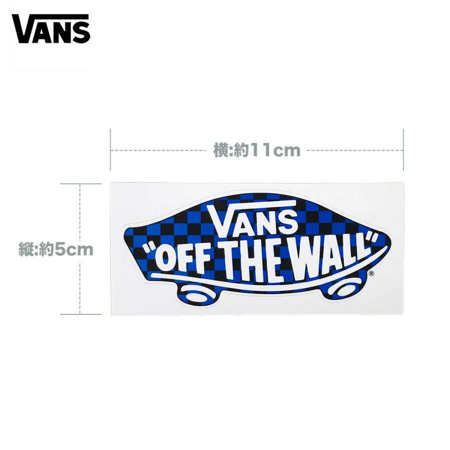 バンズ ヴァンズ デッキ オフ ザ ウォール ステッカー スモール 小 VANS SK8Deck Off The Wall Sticker Small ブルー レッド グレー ピンク トロピカル カモ USA｜masanagoya｜09